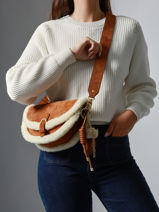 Sac Bandoulire Alpin Etrier Marron alpin EALP050S-vue-porte