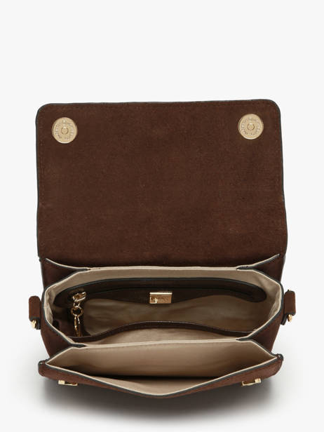Sac Bandoulière Altesse Suede Etrier Marron altesse suede EASU048S vue secondaire 3