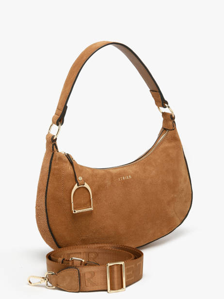 Sac Porté épaule Altesse Suede Etrier Marron altesse suede EASU017M vue secondaire 2