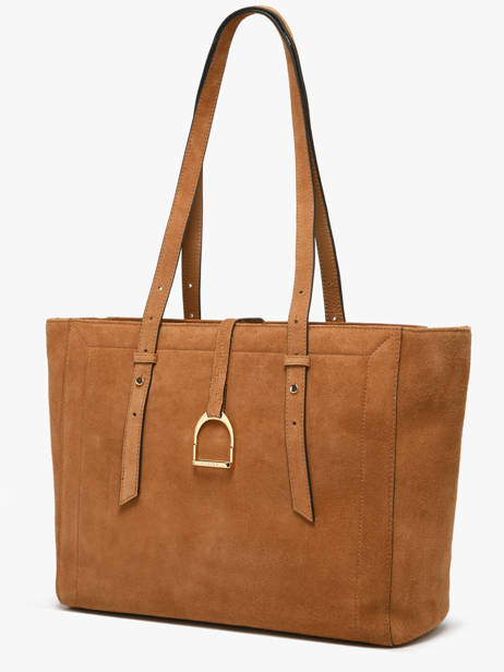 Sac Porté épaule Altesse Suede Etrier Marron altesse suede EASU088M vue secondaire 2