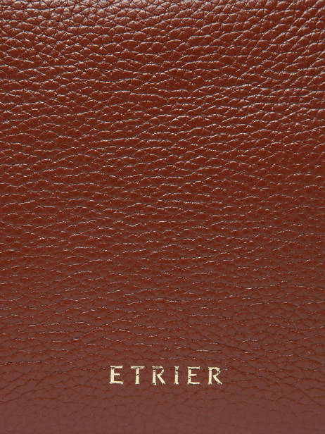 Large Leather Tradition Belt Bag Etrier Brown tradition ETRA022L other view 5