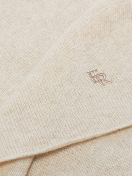 Scarf Cashmere Vercors Etrier Beige vercors EVER427U other view 2